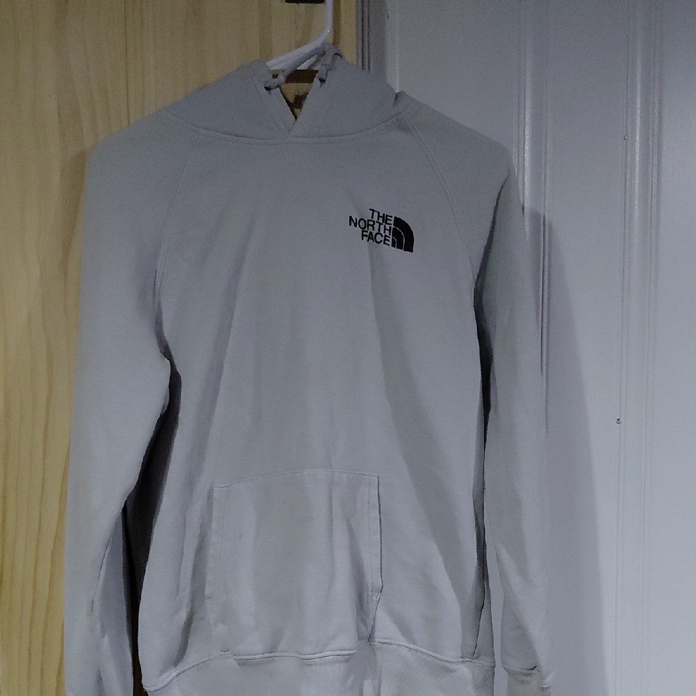 The North Face Light Gray Men's Hoodie